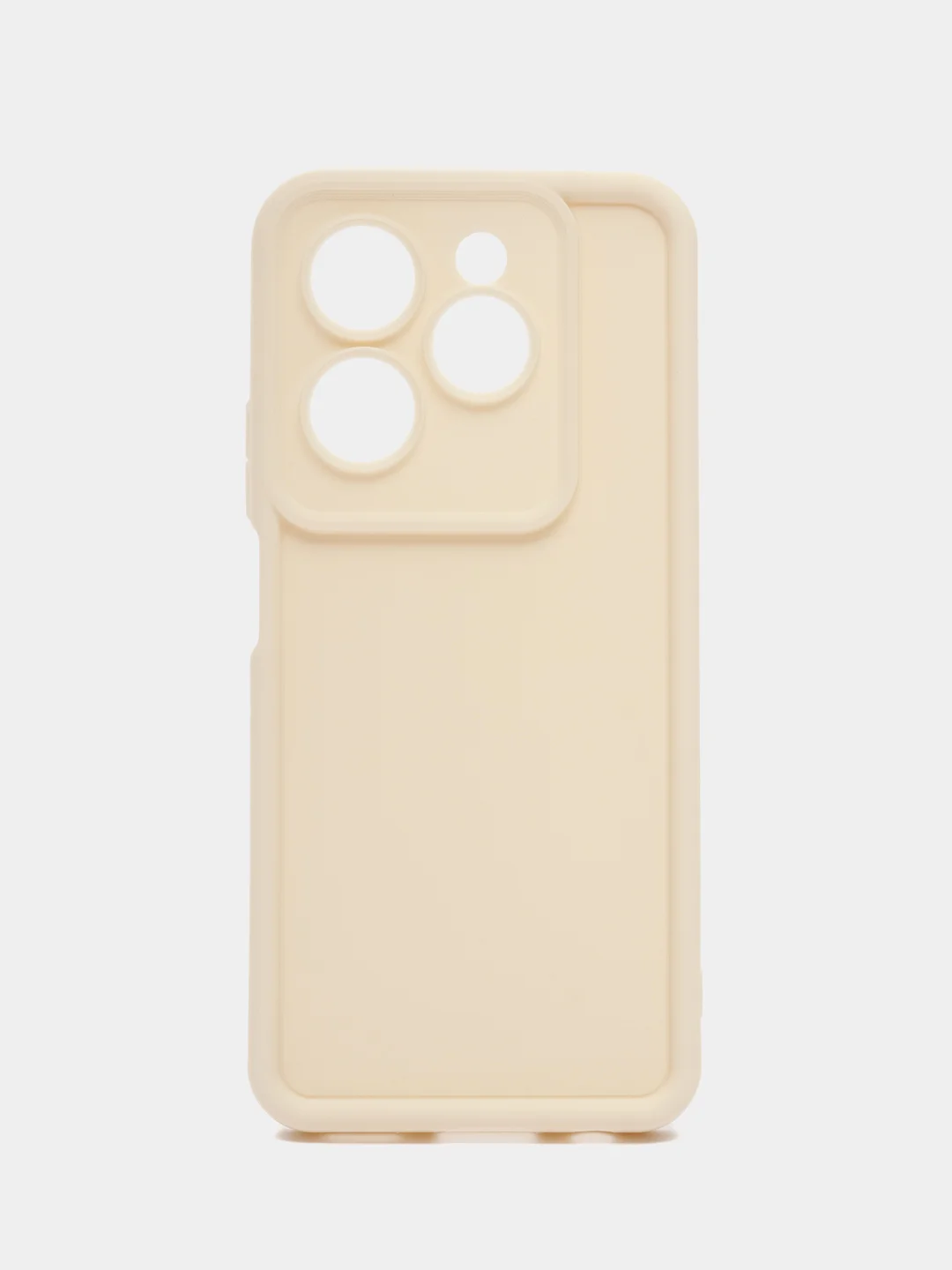 Молочный чехол для Infinix Hot 40,  Hot 40 Pro, Spark 20 Pro (Инфиникс спарк 20 про) противоударный