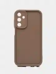 Коричневый чехол для Samsung Galaxy A15, Самсунг Галакси A15, противоударный, с высокими бортиками