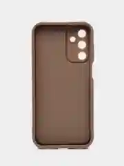 Коричневый чехол для Samsung Galaxy A15, Самсунг Галакси A15, противоударный, с высокими бортиками