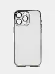 Тёмно-серый чехол для iPhone15ProMax, цвет титан
