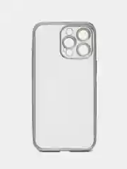 Тёмно-серый чехол для iPhone15ProMax, цвет титан