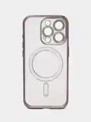 Фиолетовый чехол для iPhone15Pro, цвет фиолетовый