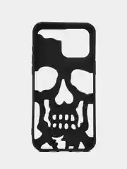 Черный чехол для iPhone15ProMax, тьма