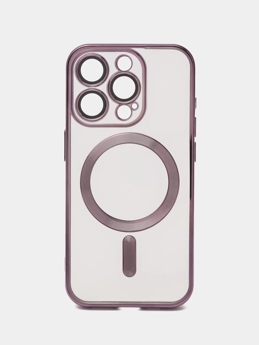Фиолетовый чехол для iPhone15Pro, цвет фиолетовый