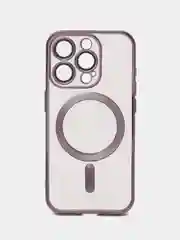 Фиолетовый чехол для iPhone15Pro, цвет фиолетовый