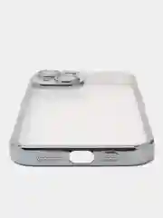 Тёмно-серый чехол для iPhone15, цвет титан