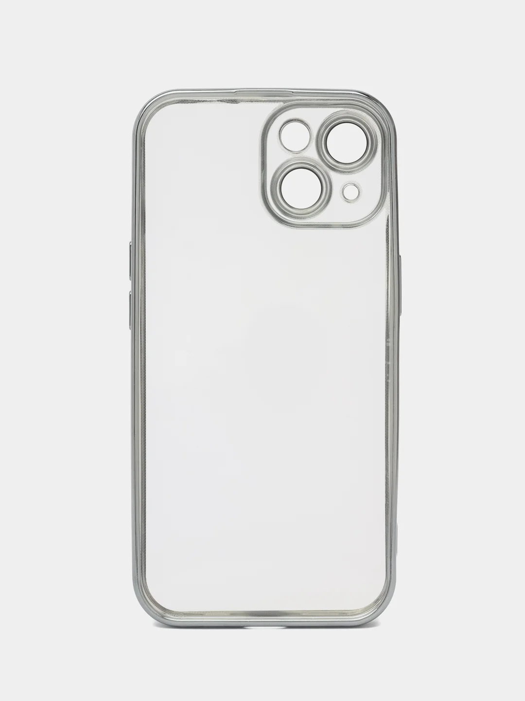 Тёмно-серый чехол для iPhone15, цвет титан