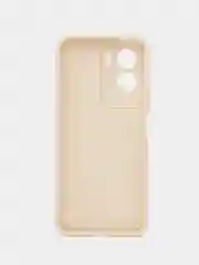 Молочный чехол для Honor 90 Lite  (Хонор 90 лайт), противоударный, с бортиками