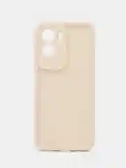 Молочный чехол для Honor 90 Lite  (Хонор 90 лайт), противоударный, с бортиками