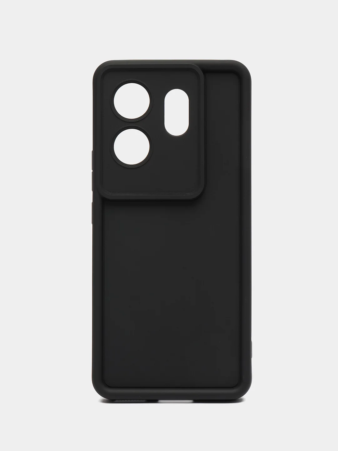 Черный чехол для Infinix Zero 30 4G (Инфиникс Зеро 30) противоударный, с высокими бортиками