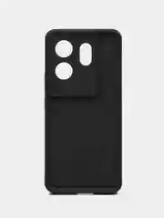 Черный чехол для Infinix Zero 30 4G (Инфиникс Зеро 30) противоударный, с высокими бортиками