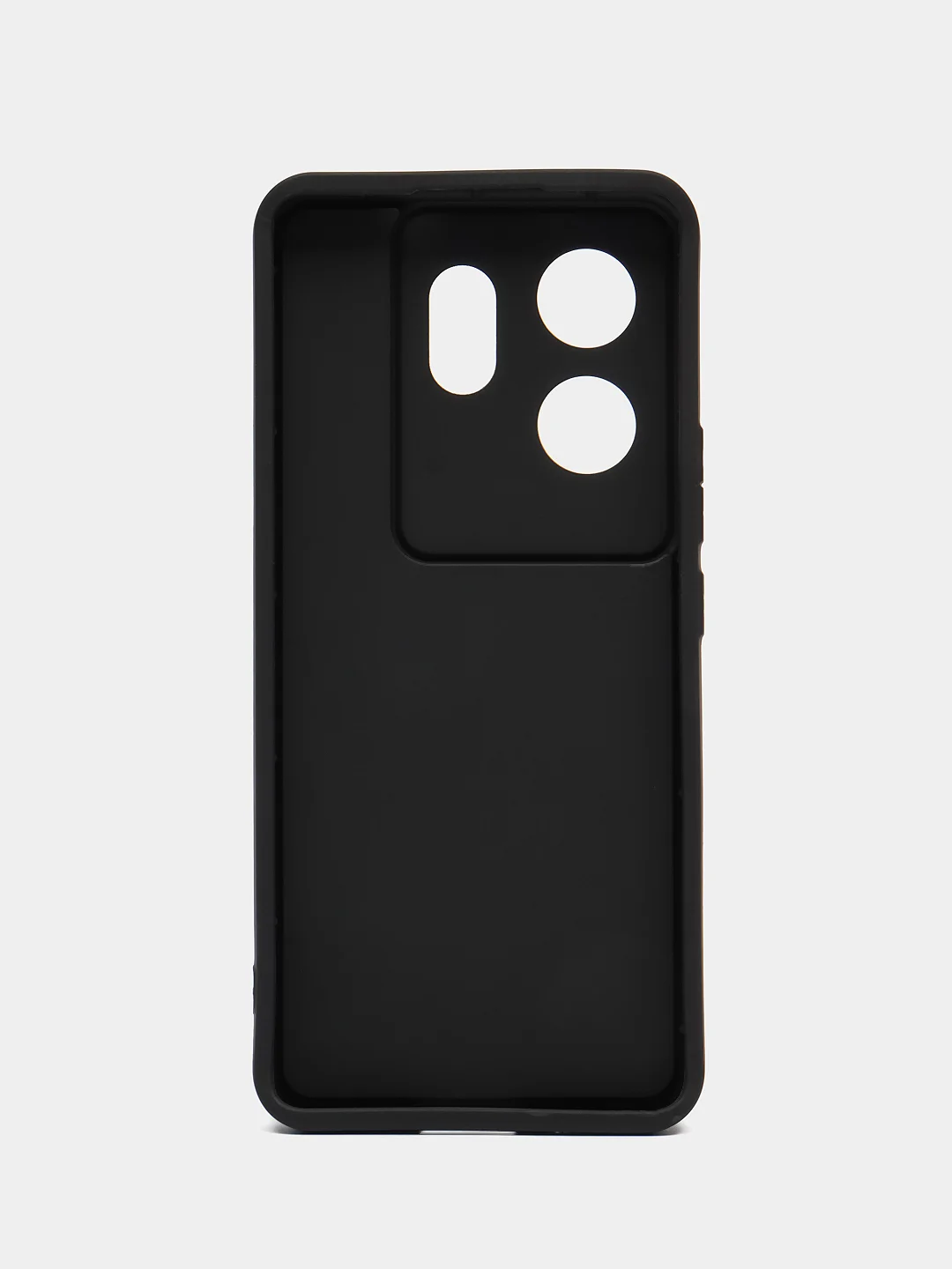Черный чехол для Infinix Zero 30 4G (Инфиникс Зеро 30) противоударный, с высокими бортиками