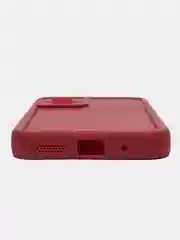 Бордовый чехол для Xiaomi Poco M5 4G, Поко М5 4джи, противоударный, с бортиками