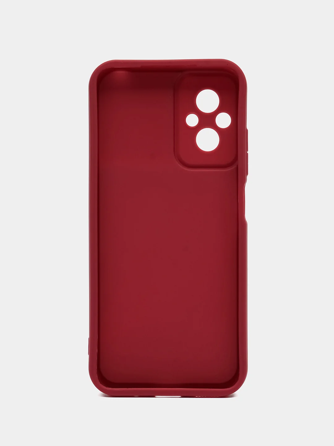 Бордовый чехол для Xiaomi Poco M5 4G, Поко М5 4джи, противоударный, с бортиками