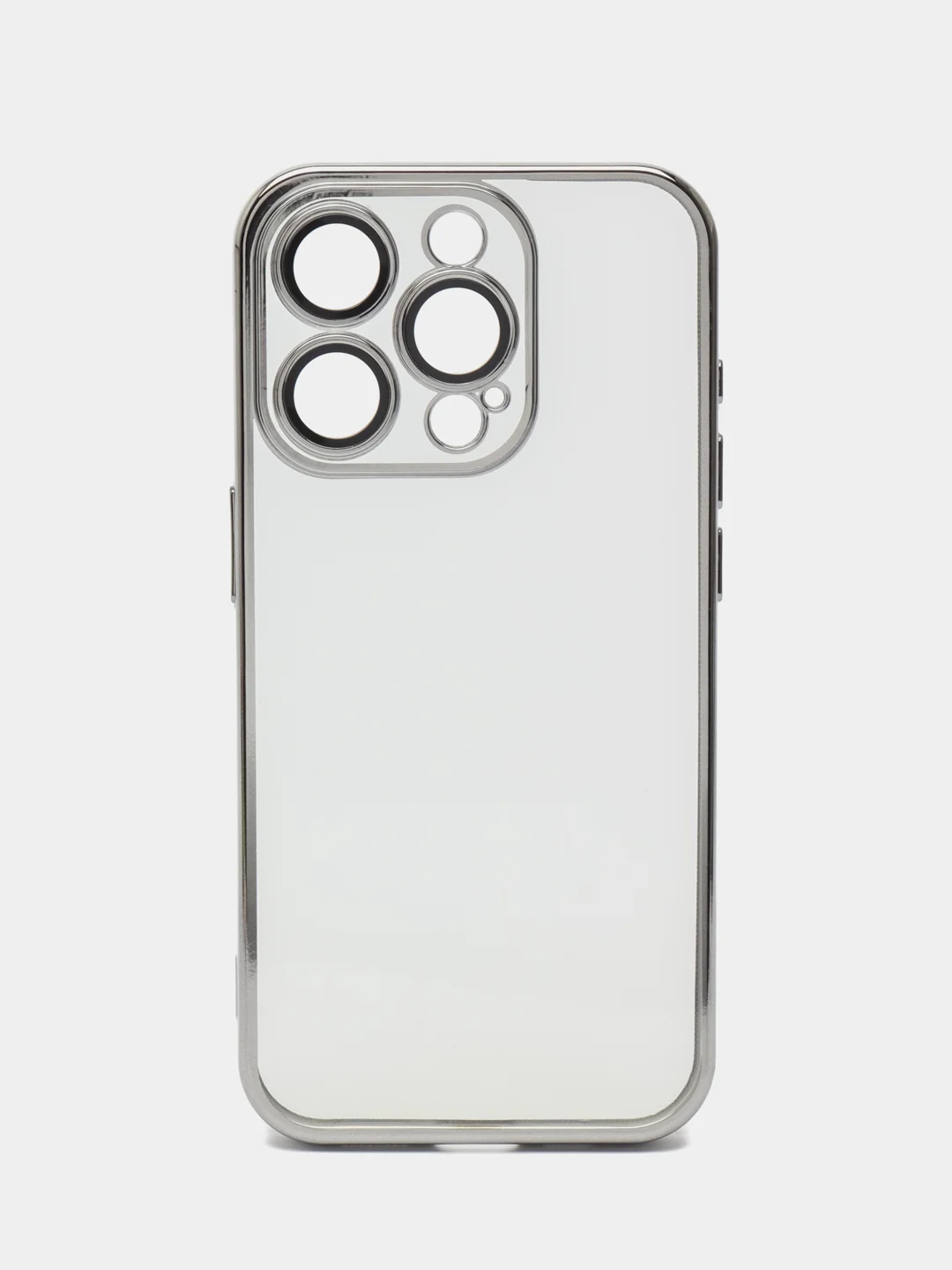 Тёмно-серый чехол для iPhone15Pro, цвет титан