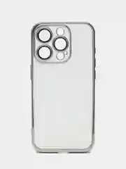 Тёмно-серый чехол для iPhone15Pro, цвет титан