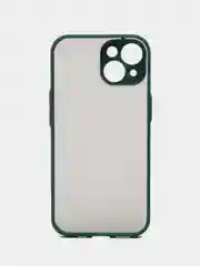 Зеленый чехол для iPhone15, цвет зеленый
