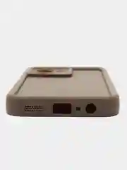 Коричневый чехол для Realme C33 4G, Реалми С33 4 джи противоударный, с высокими бортиками