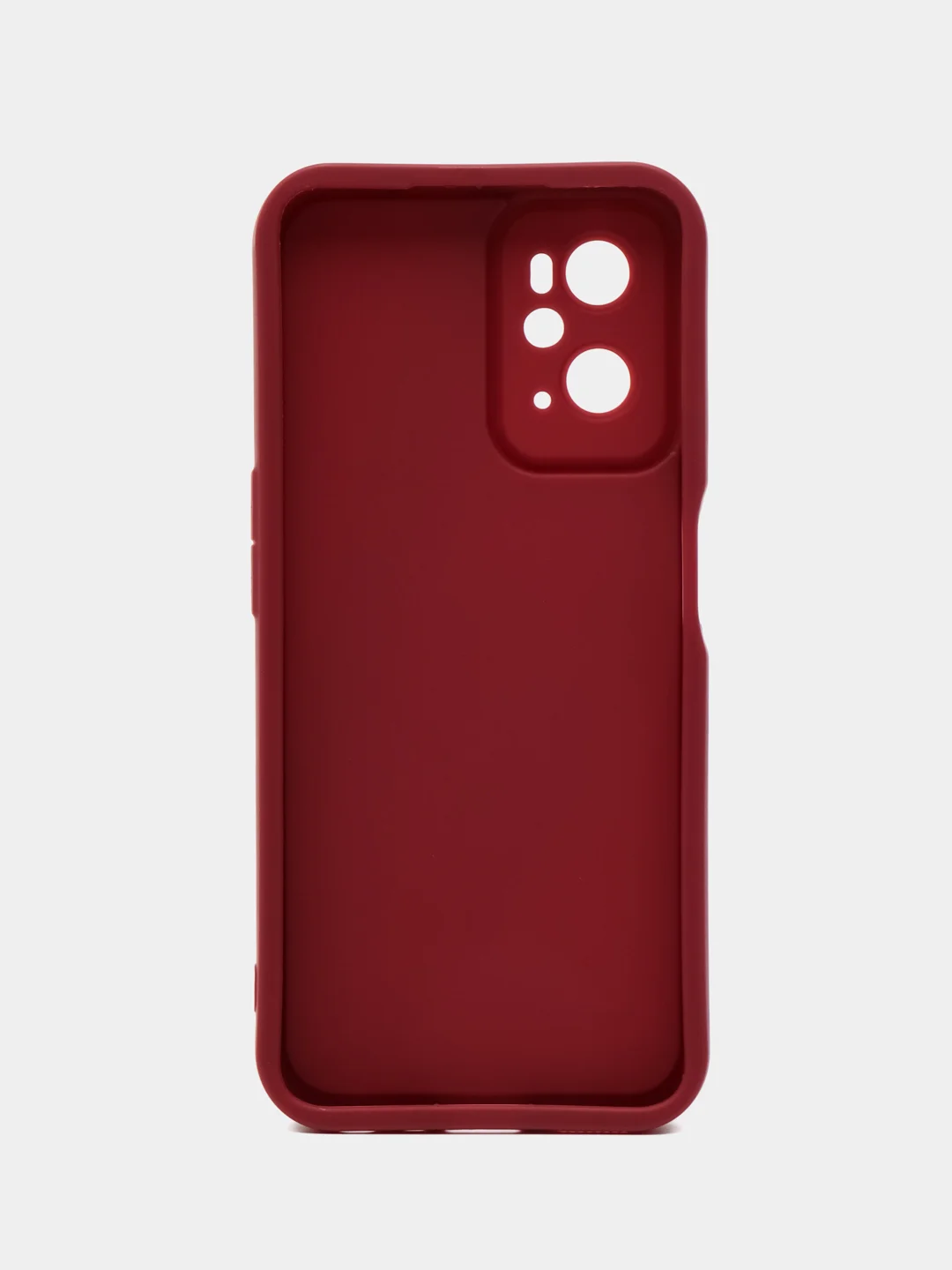 Бордовый чехол для Realme 9i 4G, Реалми 9ай 4 джи противоударный, с бортиками