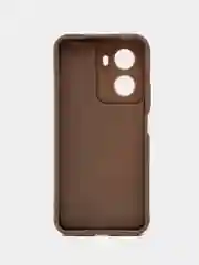 Коричневый чехол для HUAWEI nova 10 SE (Хуавей Нова 10 СЕ), противоударный, с бортиками