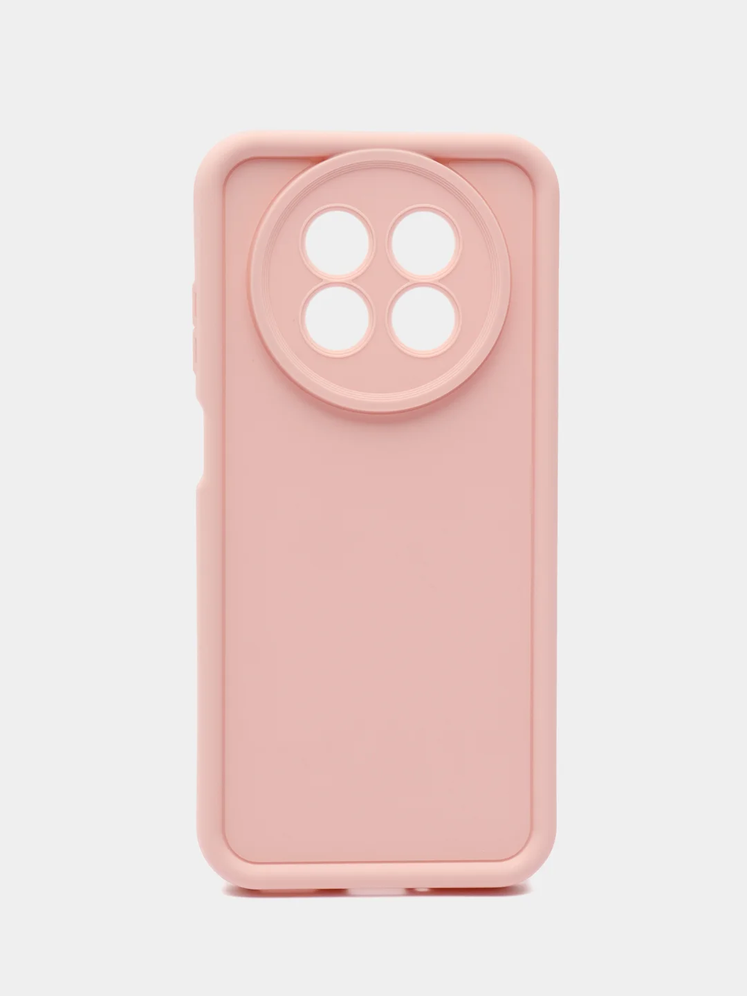 Розовый чехол для HUAWEI nova Y91 4G (Хуавей Нова у91), противоударный, с бортиками