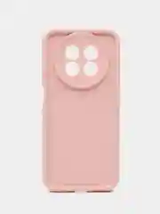 Розовый чехол для HUAWEI nova Y91 4G (Хуавей Нова у91), противоударный, с бортиками