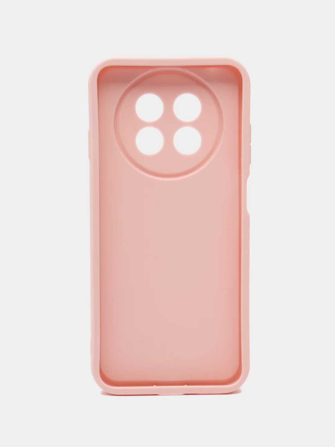 Розовый чехол для HUAWEI nova Y91 4G (Хуавей Нова у91), противоударный, с бортиками