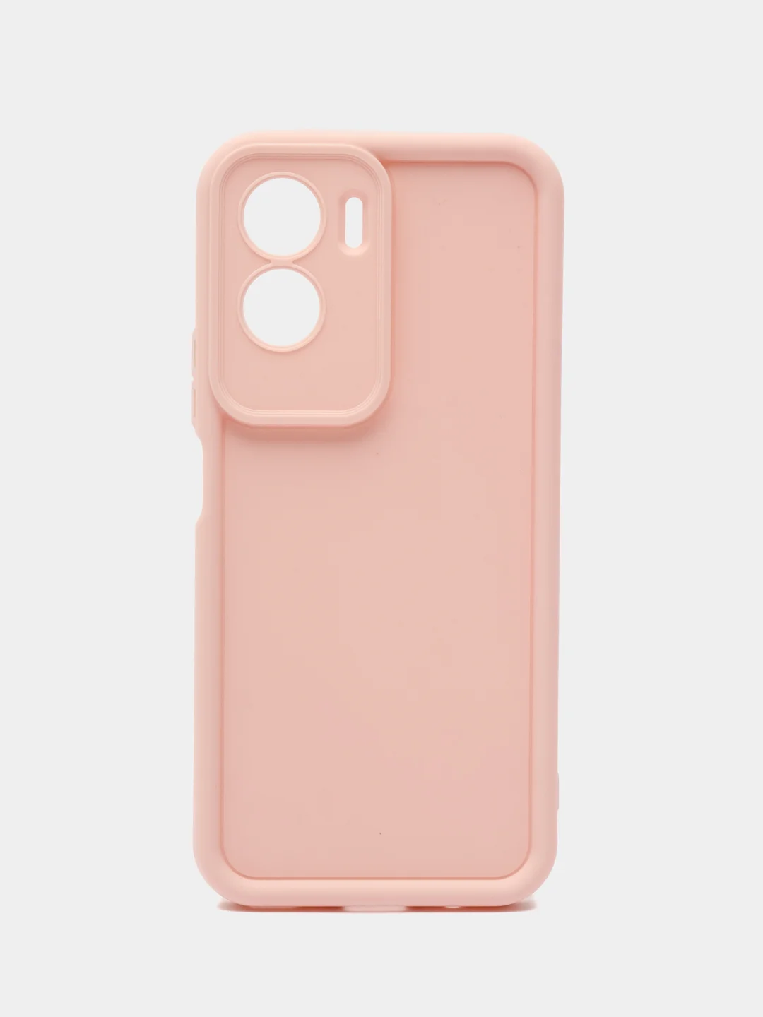 Розовый чехол для Honor 90 Lite  (Хонор 90 лайт), противоударный, с бортиками