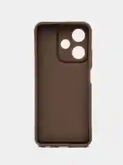 Коричневый чехол для Infinix Hot 30 4G (Инфиникс хот 30  4 Джи) противоударный