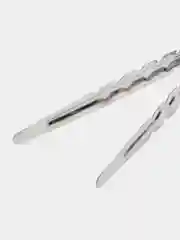 Щипцы для кальяна с иголкой, классические, серебристые, 22 см