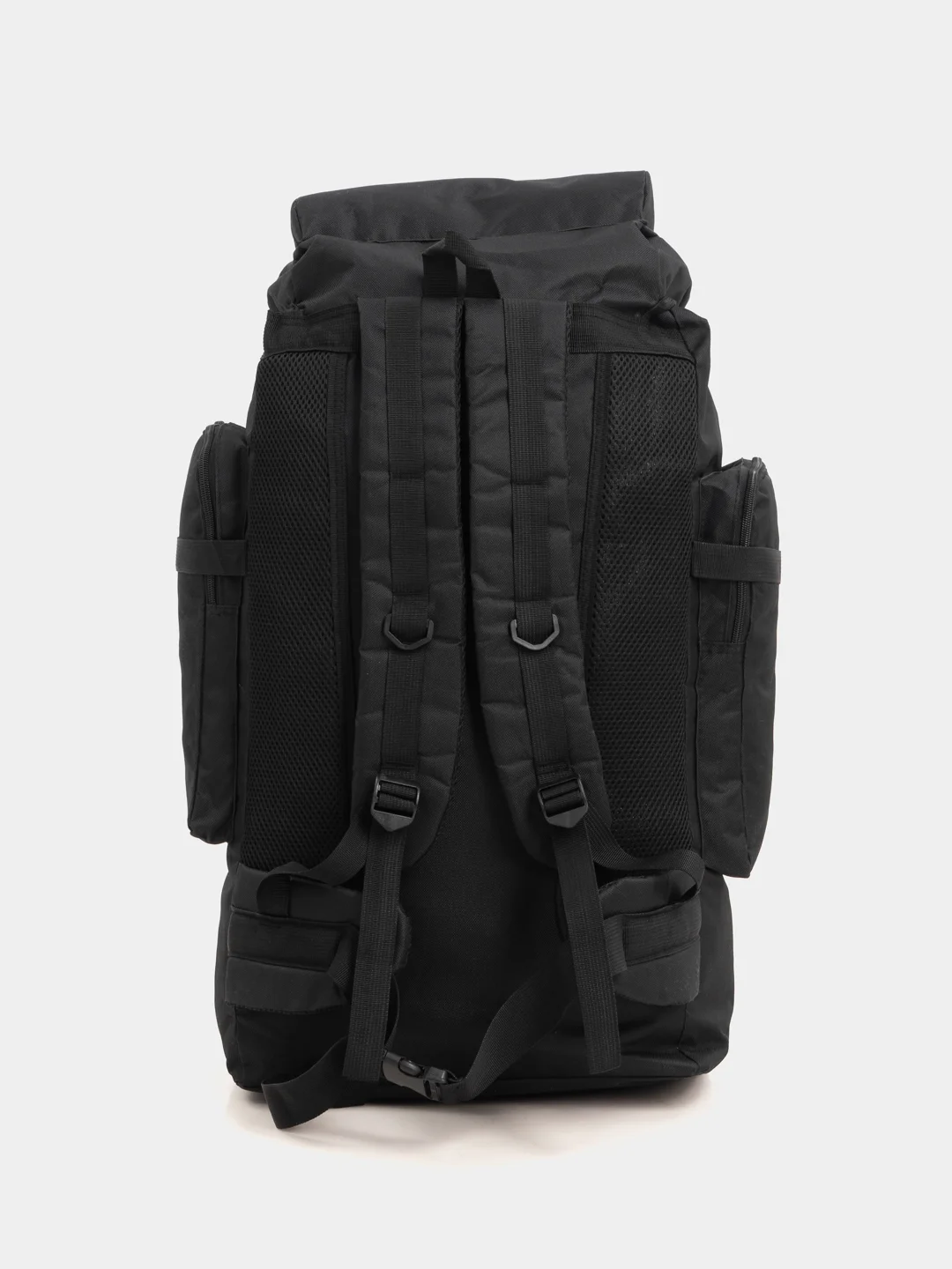 Рюкзак тактический 80л черный 75х35х25см