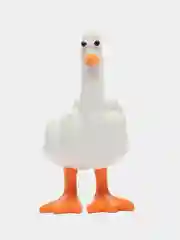 Статуэтка Утка-Гусь средний палец Duck You