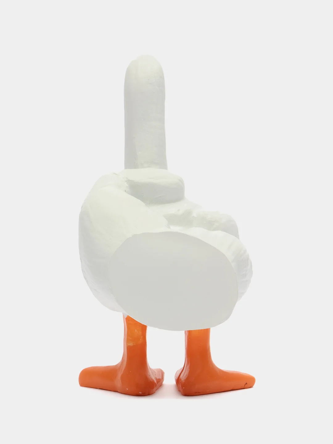 Статуэтка Утка-Гусь средний палец Duck You