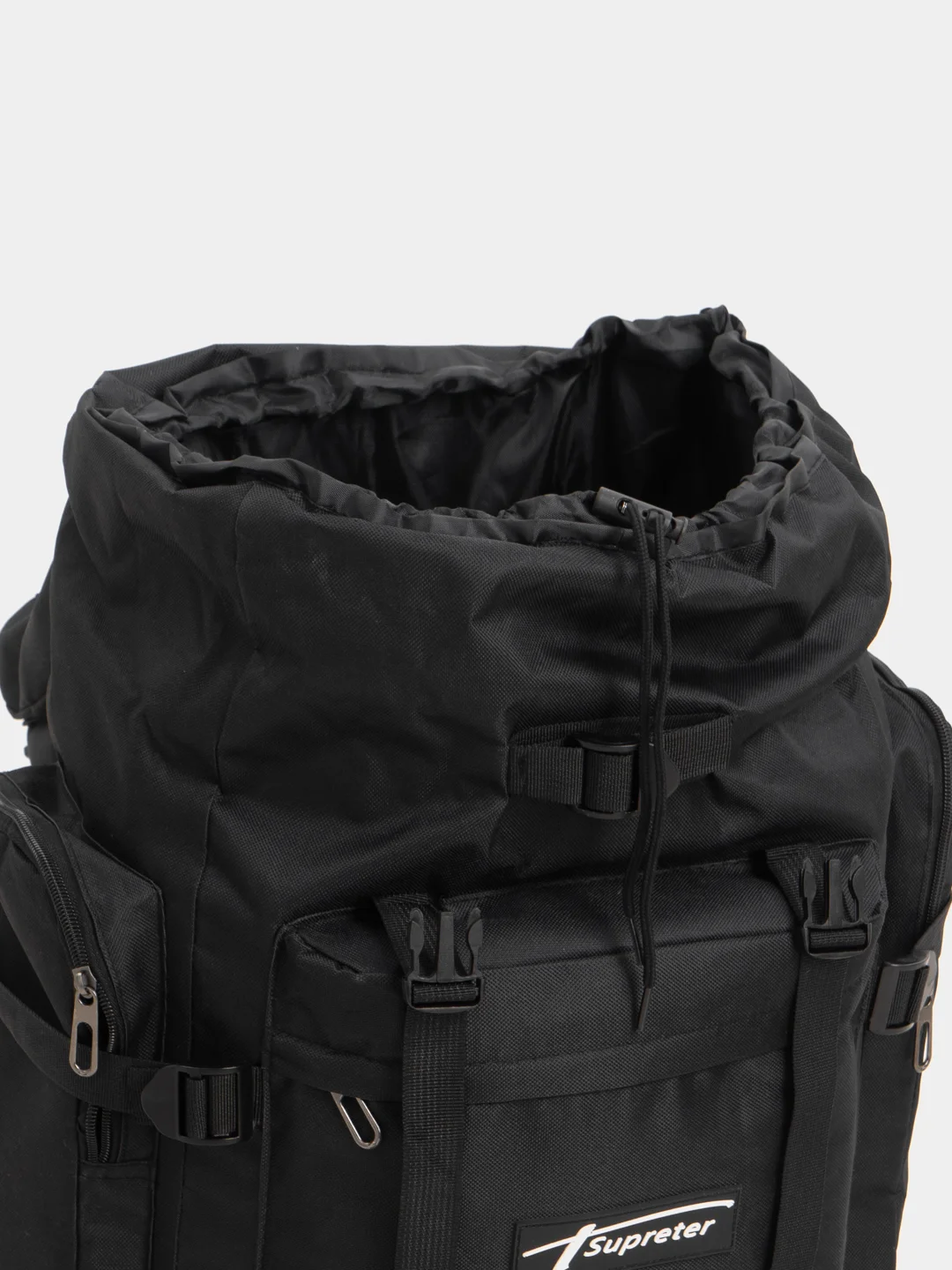 Рюкзак тактический 80л, 75х35х25см, цвет черный