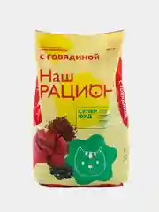 Сухой корм Наш Рацион для кошек с говядиной 10кг
