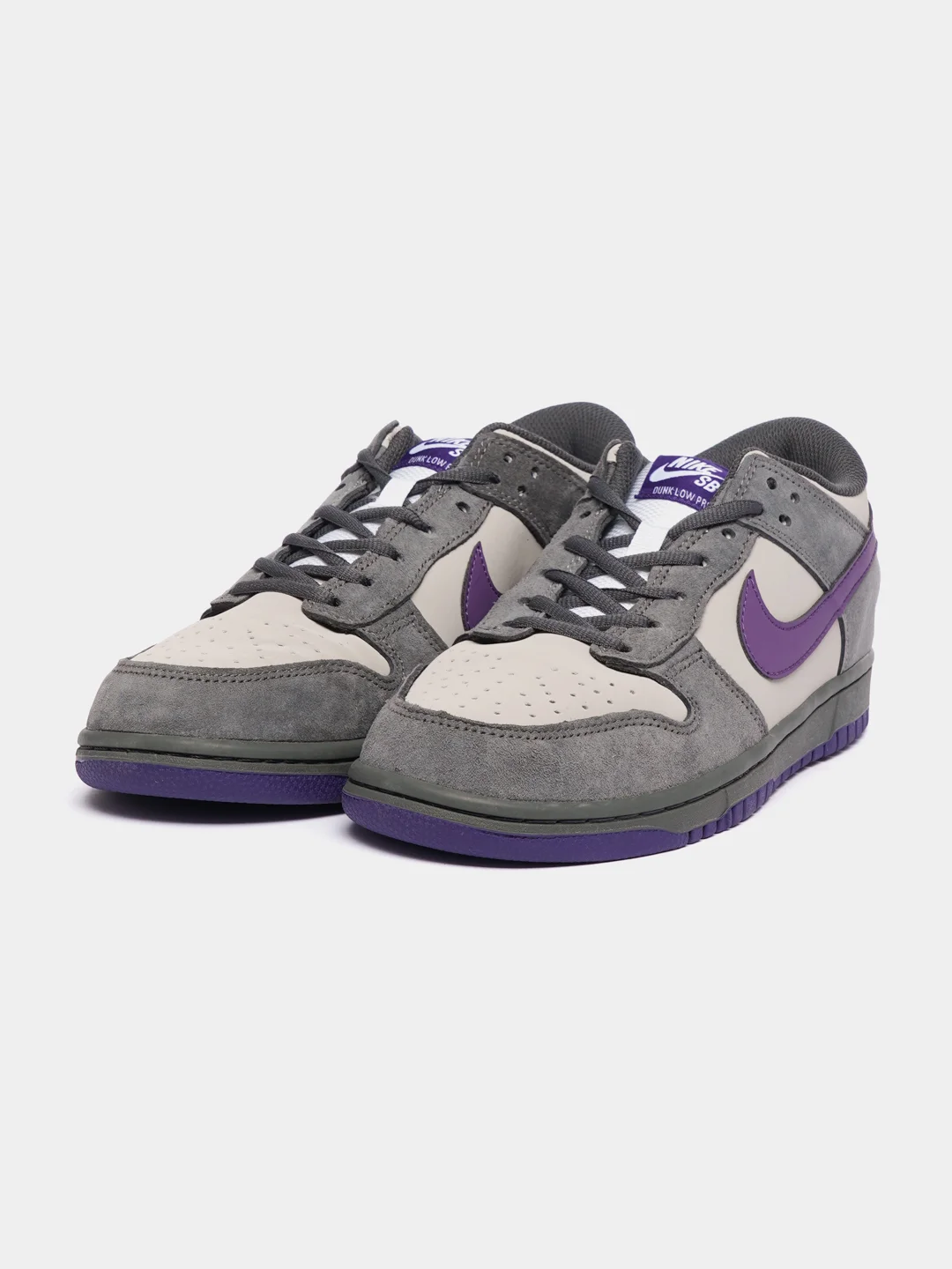 Серый мужские кроссовки с логотипом Nike Dunk SB Low кеды данки повседневные сб