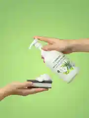 Пенка для мытья посуды SYNERGETIC Алоэ и экстракт хлопка, 500 мл