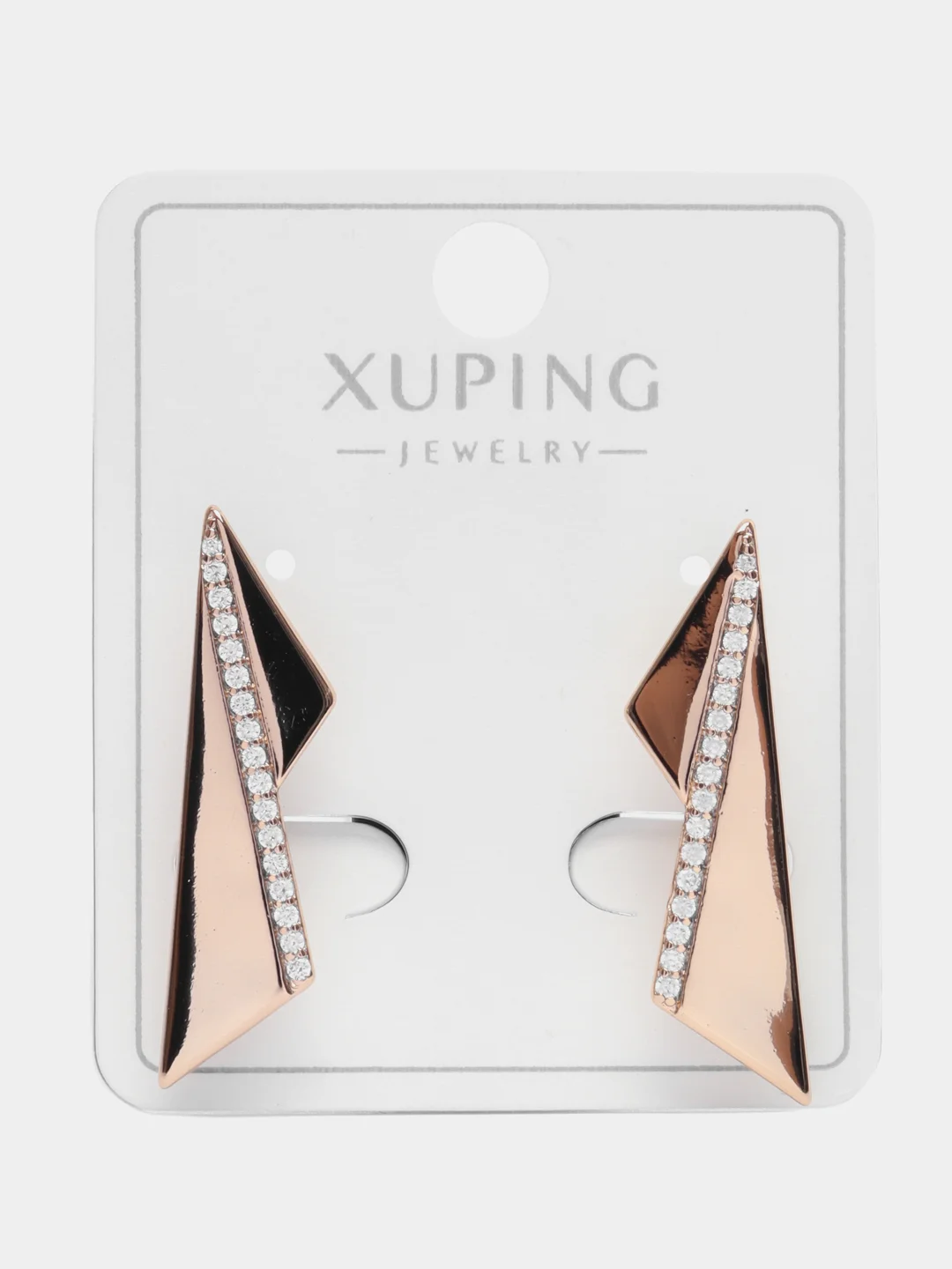 Золотой серьги Xuping гипоаллергенный медицинский сплав