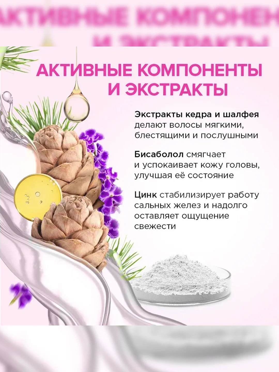 Шампунь SYNERGETIC HAIR THERAPY Себорегулирующий, 900 мл