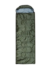 Спальник с капюшоном "Экстрим", 210х75 см, 1300 гр., 350 г/м2, до -10 гр.С, спальный мешок