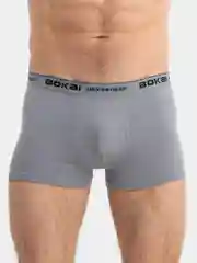 Угольный трусы мужские, боксеры, хлопок, однотонные