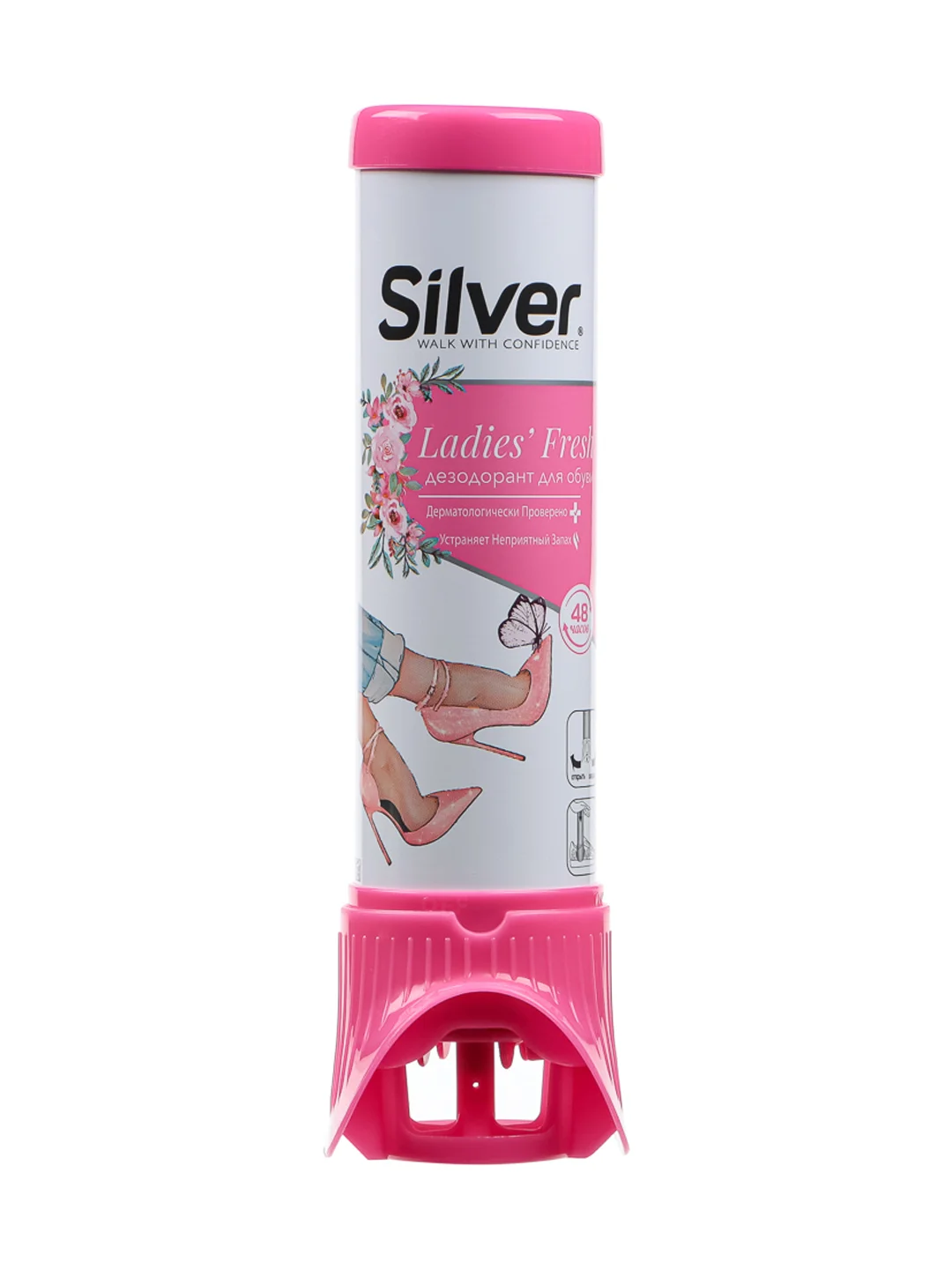 Дезодорант для обуви Ladies Fresh SILVER Spray, 100 мл