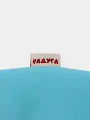 Бирюзовый комбинезон детский для новорожденных, футер с начесом, нательный с капюшоном