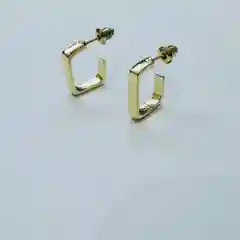 Серьги женские золото, серебро прямоугольные