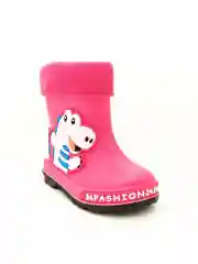 Розовый сапоги детские резиновые DINO BOOTS