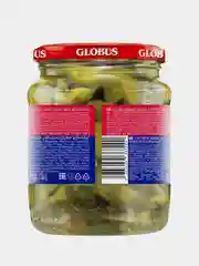 Огурчики GLOBUS с ягодами можжевельника, 500г