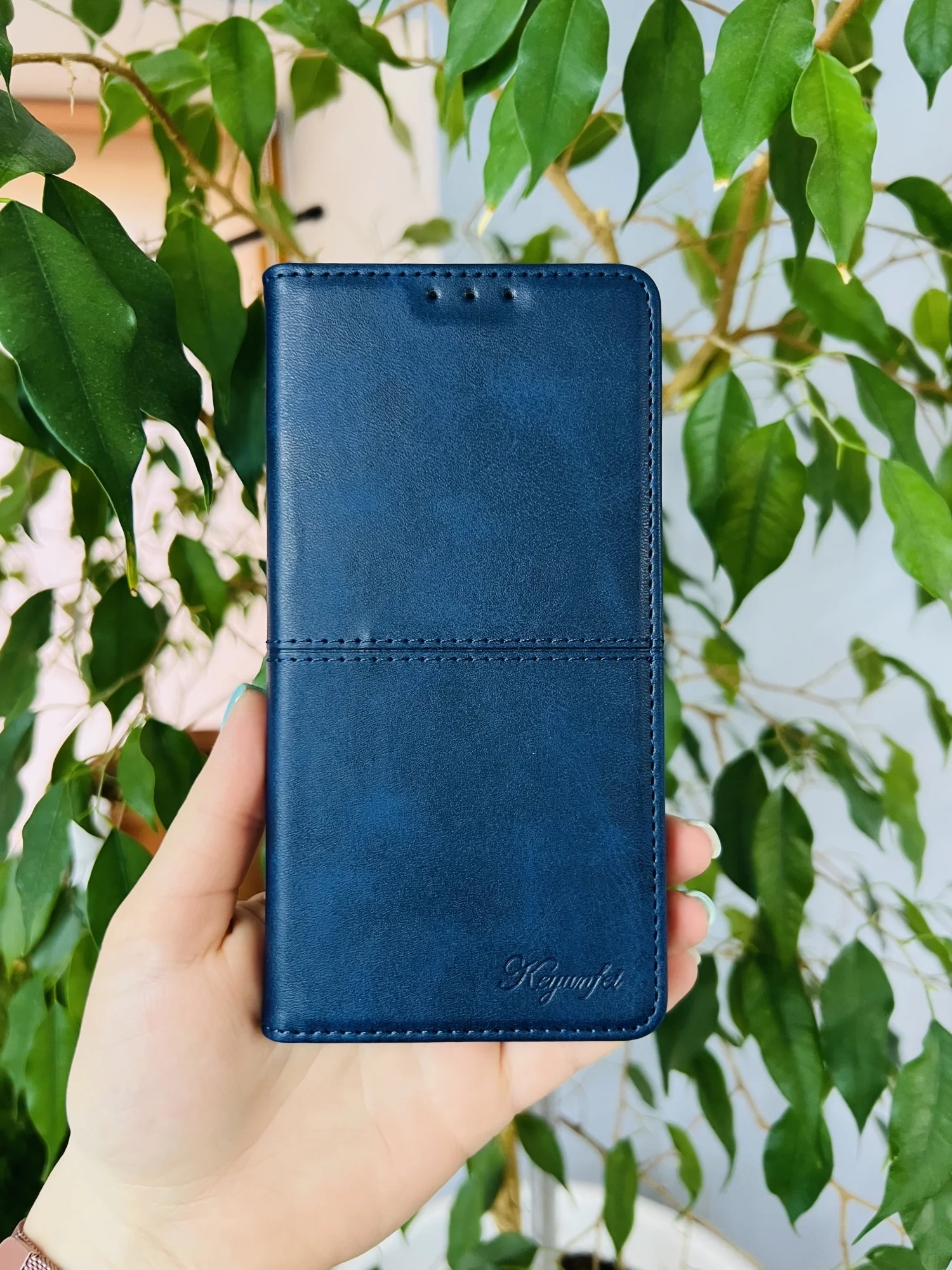 Синий чехол книжка elitcase для Xiaomi Poco X6 Pro 5G / Поко Х6 Про 5G