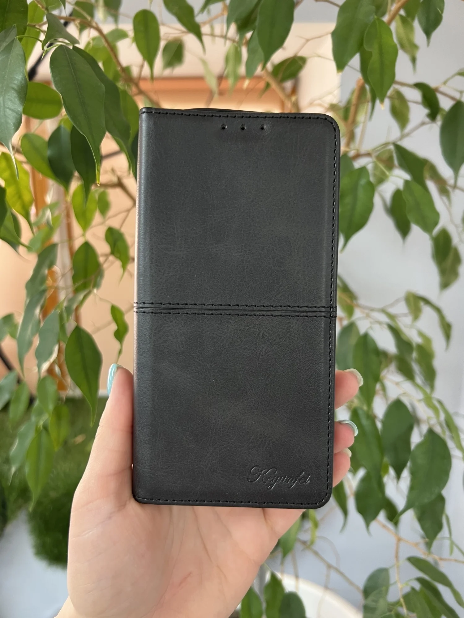 Черный чехол книжка elitcase для Xiaomi Poco X6 Pro 5G / Поко Х6 Про 5G