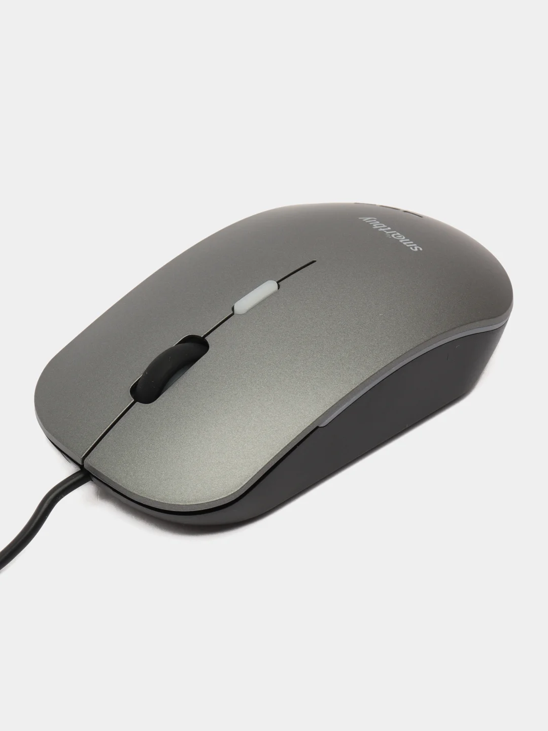 Серый бесшумная проводная мышь с подсветкой Smartbuy SBM-288