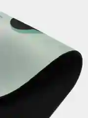 Зеленый коврик для мыши черный мраморный